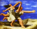 Women Running on the Beach 1922 cubist Pablo Picasso